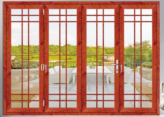 Gele Grote Glijdende Terrasdeuren/Grote Glasschuifdeuren voor Huizen
