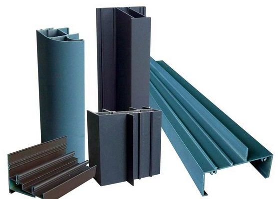 Grijze E Gestalte gegeven de Profielen Hoge Weerbestendigheid van de Aluminiumuitdrijving voor Binnenhuisarchitectuur