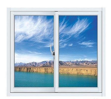 Blauw van het de Schuifvenster van de Aluminium Enig Vervanging Weerspiegelend het Glasontwerp ISO9001/Ce