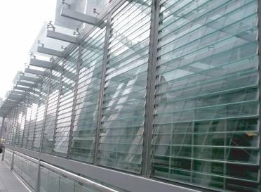 Wit buiten het Vensterpoeder die van het Glasblind 1.4 mm-Dikte voor Ventilatie met een laag bedekken